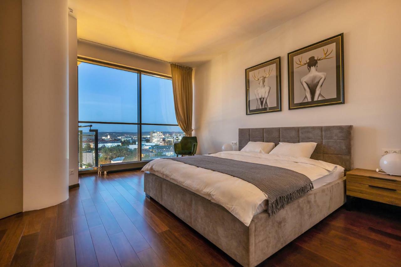 Luxury Panoramic Vilnius Apartment Exterior photo
